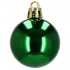 Set globuri de Craciun, 20 bucati, 3 modele, 4cm, verde [4]