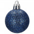 Set globuri de Craciun, 20 bucati, 3 modele, 4cm, albastru inchis [2]
