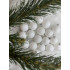 Set globuri de Craciun, 20 bucati, 3 modele, 4cm, alb [14]