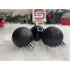Set globuri de Craciun, 20 bucati, 3 modele, 4cm, negru [18]