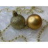 Set globuri si decoratiuni de Craciun, 51 piese, diverse dimensiuni, auriu [24]