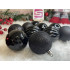 Set globuri de Craciun, 20 bucati, 5 modele, 6cm, negru [16]