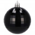 Set globuri de Craciun, 20 bucati, 5 modele, 6cm, negru [4]