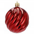 Set globuri de Craciun, 20 bucati, 5 modele, 6cm, rosu [4]