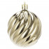 Set globuri de Craciun, 20 bucati, 5 modele, 6cm, auriu [8]