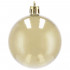 Set globuri de Craciun, 20 bucati, 5 modele, 6cm, auriu [11]