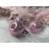 Set globuri de Craciun, 37 bucati, 3-8cm, roz [9]