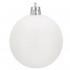 Set globuri de Craciun, 30 bucati, 3 modele, 4/5/6cm, alb [6]