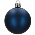 Set globuri de Craciun, 30 bucati, 3 modele, 4/5/6cm, albastru inchis [2]