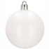 Set globuri si decoratiuni de Craciun, 100 piese, diverse dimensiuni cu stea, alb [4]