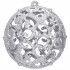 Set globuri si decoratiuni de Craciun, 102 piese, diverse dimensiuni, argintiu [5]