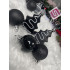 Set globuri si decoratiuni de Craciun, 77 piese, diverse dimensiuni, negru [23]