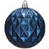 Set globuri de Craciun, 30 bucati, 6 modele, 8cm, albastru inchis [13]