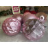 Set globuri de Craciun, 30 bucati, 6 modele, 8cm, roz [19]
