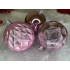 Set globuri de Craciun, 30 bucati, 6 modele, 8cm, roz [24]