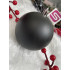 Set globuri de Craciun, 30 bucati, 8cm, 6 modele, negru [20]