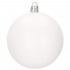 Set globuri de Craciun, 30 bucati, 8cm, 6 modele, alb [7]