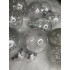 Set globuri de Craciun Inedit, 30 bucati, 6cm, transparente si argintiu [11]