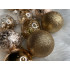 Set globuri de Craciun Inedit, 30 bucati, 6cm, transparente si aramiu [39]