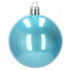 Set globuri de Craciun Inedit, 30 bucati, 6cm, transparente si albastru [8]