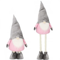 (DL) Figurina Craciun, Gnom, picioare telescopice, inaltime extensibila 60-86cm (DL) Figurina Craciun, Gnom, picioare telescopice, inaltime extensibila 60-86cm