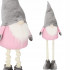 (DL) Figurina Craciun, Gnom, picioare telescopice, inaltime extensibila 60-86cm [8]