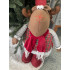 (DL) Figurina Craciun, Ren, picioare telescopice, inaltime extensibila 55-95cm [23]