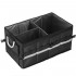 Organizator pentru portbagaj tip lada, cu buzunare laterale, pliabil, 30x58x33cm, negru [16]