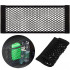 Organizator pentru portbagaj cu plasa, instalare cu arici, 24x50-70cm, negru [12]