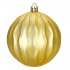 Set globuri decorative, 36 bucati, plastic, 6.5 cm, auriu si ecru [9]