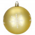 Set globuri Craciun 36 bucati, diverse modele, diametru 6-8 cm, auriu [8]