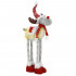 Figurina Craciun, Ren, picioare telescopice, iluminare LED, inaltime reglabila 64-85cm [12]