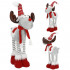 Figurina Craciun, Ren, picioare telescopice, iluminare LED, 61cm [9]
