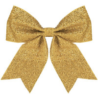 Funda decorativa pentru bradul de Craciun, 20x22cm, auriu