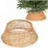 Protectie suport brad Craciun din impletitura, 58x24 cm, maro deschis [6]