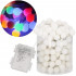 Instalatie bile luminoase pentru gradina, 7,5 metri, 50 LED-uri, cu baterii, multicolor [2]