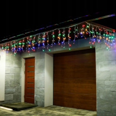 (DL) Ghirlanda luminoasa tip perdea 500 LED-uri, 20m, pentru interior/exterior, iluminare multicolora (DL) Ghirlanda luminoasa tip perdea 500 LED-uri, 20m, pentru interior/exterior, iluminare multicolora