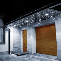 Ghirlanda luminoasa tip perdea 500 LED-uri, 20m, pentru interior/exterior, iluminare alb, cu telecomanda Ghirlanda luminoasa tip perdea 500 LED-uri, 20m, pentru interior/exterior, iluminare alb, cu telecomanda