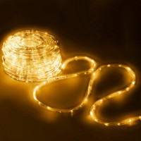 Instalatie tub furtun luminos pentru Craciun, 240 LED-uri, 10m, alb cald Instalatie tub furtun luminos pentru Craciun, 240 LED-uri, 10m, alb cald