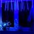 (DL) Instalatie de Craciun, 8 tuburi, 30cm, 144 LED, ploaie de meteoriti, albastru [11]