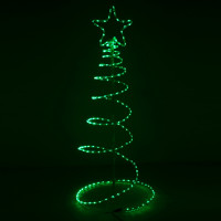 (DL) Instalatie lumini pentru Craciun, Brad stilizat, Sersimo, 192 LED-uri, 124cm, verde (DL) Instalatie lumini pentru Craciun, Brad stilizat, Sersimo, 192 LED-uri, 124cm, verde