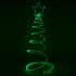 (DL) Instalatie lumini pentru Craciun, Brad stilizat, Sersimo, 192 LED-uri, 124cm, verde [6]