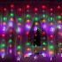 Instalatie lumina tip perdea cu 180 LED-uri, 2m, pentru interior/exterior, iluminare multicolor [11]