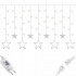 (DL) Instalatie lumina tip perdea cu 92 LED-uri, 2m, pentru interior/exterior, stelute iluminare alba [11]