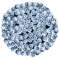 Instalatie lumini de exterior pentru gradina, 5 metri, 50 LED-uri, cu baterii, alb Instalatie lumini de exterior pentru gradina, 5 metri, 50 LED-uri, cu baterii, alb