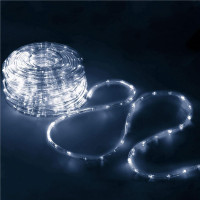 Instalatie tub furtun luminos pentru Craciun, 240 LED-uri, 10 m, pentru exterior, alb rece Instalatie tub furtun luminos pentru Craciun, 240 LED-uri, 10 m, pentru exterior, alb rece