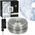 Instalatie tub furtun luminos pentru Craciun, 240 LED-uri, 10 m, pentru exterior, alb rece [5]
