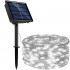 Ghirlanda luminoasa cu incarcare solara, 200 LED-uri, 22 metri, 8 functii, alb rece [12]