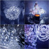 Ghirlanda luminoasa cu incarcare solara, 200 LED-uri, 22 metri, 8 functii, alb rece [9]