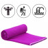 Prosop de plaja cu uscare de rapida, husa de transport, 75x150cm, violet [20]